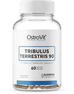 OstroVit Supreme Capsules Tribulus Terrestris 90 60 caps - Aminokwasy OstroVit Supreme Capsules Tribulus Terrestris 90 60 caps - Aminokwasy - miniaturka - grafika 3