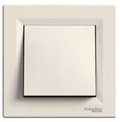 Wyłączniki światła i elektryczne - Schneider Asfora łącznik pojedynczy kremowy EPH0100123 - miniaturka - grafika 1