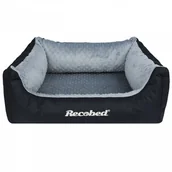 Legowiska dla psów - Recobed Kanapa Sargasso Czarny & Szary Rozm. L 100x80 cm - miniaturka - grafika 1