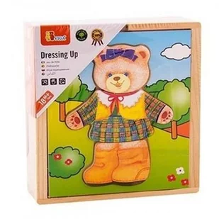 Viga Układanka Misiowa dziewczynka V56403 - Układanki dla dzieci - miniaturka - grafika 2