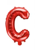 Balony i akcesoria - PartyDeco Balon w kształcie litery C 3Y43CF 3Y43CF SAM  ONE SIZE - miniaturka - grafika 1