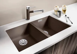 Blanco SUBLINE 350/350-U biały 523578 - Zlewozmywaki - miniaturka - grafika 2