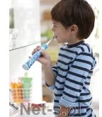 Philips Sonicare Końcówki wymienne do szczoteczek do zębów Sonicare HX6034/33 Sonicare for Kids 4+ 4 szt jasnozielony biały - Końcówki do szczoteczek elektrycznych - miniaturka - grafika 3