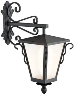 Argon kinkiet 1 pł dół SANDOMIERZ czarny szkło piaskowane 1 x E27/60W 3647 - Lampy ścienne - miniaturka - grafika 2