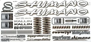 SHIMANO Kalkomania - Akcesoria rowerowe - miniaturka - grafika 6