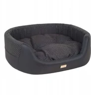 Legowiska dla psów - Ami Play Legowisko Psa Elipsa 2in1 Morgan L Czarny - miniaturka - grafika 1