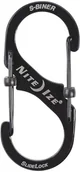 Survival - akcesoria - Nite-Ize Karabińczyk Dwustronny S-Biner SlideLock #3 Czarny LSB3-01-R6 - miniaturka - grafika 1