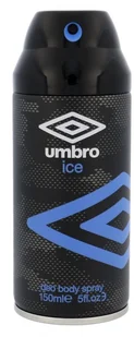 UMBRO Dezodorant Ice 150 ml Męskie - Dezodoranty i antyperspiranty męskie UMBRO Dezodorant Ice 150 ml Męskie - Dezodoranty i antyperspiranty męskie - miniaturka - grafika 1
