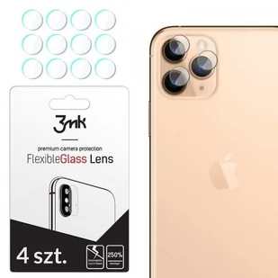 3MK Szkło na aparat Flexible Glass Lens dla iPhone 11 Pro 5903108202756 - Szkła hartowane na telefon - miniaturka - grafika 6
