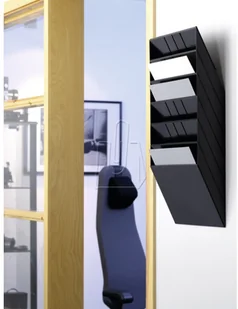 Durable Zestaw sześciu poziomych pojemników Durable Flexiboxx A4 czarny 1709785060 - Półki na dokumenty - miniaturka - grafika 2