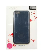 Etui i futerały do telefonów - XQISIT NOWY FUTERAŁ CASE iPhone 5 / 5S / SE SZARY - miniaturka - grafika 1