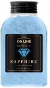 Kosmetyki do kąpieli - On Line SÓL DO KĄPIELI 600G SAPPHIRE - miniaturka - grafika 1