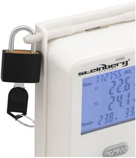 Steinberg Systems Rejestrator temperatury i wilgotności LCD 50-350°C 0-100% RH USB Wi-Fi SBS-MMF-100 - Inne urządzenia pomiarowe - miniaturka - grafika 2