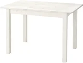 Stoliki dla dzieci - Ikea SUNDVIK biały stolik dziecięcy, 76x50 cm - miniaturka - grafika 1