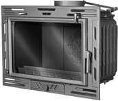 Wkłady kominkowe - Kawmet wkład kominkowy W9 9,8 kW EKO prosta szyba - miniaturka - grafika 1