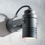 Lampy ogrodowe - Lampenwelt com Spot zewnętrzny Galina, ciemnoszary, 15,4 cm - miniaturka - grafika 1