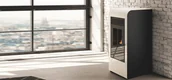 Piece wolnostojące - Eva Calor Eva Calor piecyk na pellet GIADA 9kW - miniaturka - grafika 1