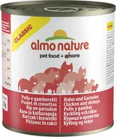 Mokra karma dla kotów - Almo Nature Kurczak z krewetkami puszka 12x280g - miniaturka - grafika 1