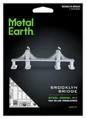 Modele do sklejania - Metal Earth Fascinations Most Brookliński Brooklyn Bridge model do składania metalowy. - miniaturka - grafika 1
