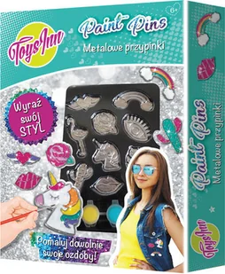 Stnux Zestaw metalowych przypinek STnux - Artykuły biurowe - miniaturka - grafika 2