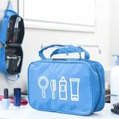 Kosmetyczki, organizery i kuferki - ORGANIZER KOSMETYCZKA DO ŁAZIENKI W PODRÓŻ wieszak - miniaturka - grafika 1