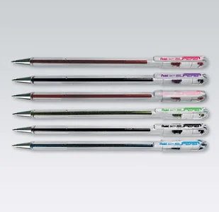 Pentel Długopis BK-77 - czerwony - Długopisy - miniaturka - grafika 2