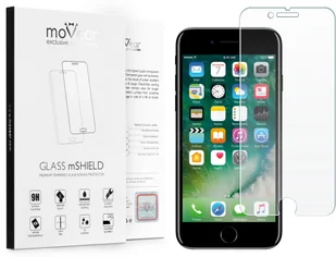 movear Szkło Hartowane 9H do iPhone 8 Plus / iPhone 7 Plus case Friendly MATOWE 2.5D AIP7PGPM14M00 - Szkła hartowane na telefon - miniaturka - grafika 2