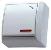 Wyłączniki światła i elektryczne - Ospel Bis łącznik schodowy ŁN-3BS/00 ŁN-3BS/00 - miniaturka - grafika 1