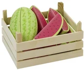 Zabawki AGD - Goki ARBUZ drewniany owoc GK 51673 - miniaturka - grafika 1