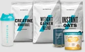 Odżywki białkowe - Myprotein Zestaw Gainer Bundle - Chocolate Smooth - Unflavoured - miniaturka - grafika 1