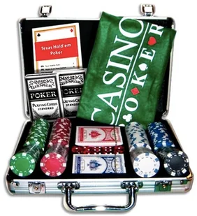 Cartamundi Żetony do Pokera w walizce aluminiowej - Gry karciane - miniaturka - grafika 3