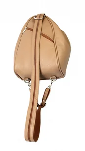 ELKOR (PL) Plecak Skórzany ELKOR (PL) Jowita De Luxe Skóra Naturalna Licowa CAPPUCINO - Torebki damskie - miniaturka - grafika 10