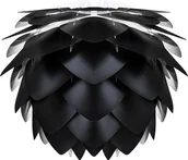 Lampy sufitowe - Umage Lampa Silvia czarna 2345 - miniaturka - grafika 1