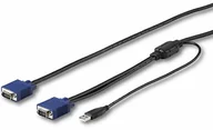 Przełączniki KVM - StarTech com com Kabel KVM do konsoli Rackmount (3 m, VGA i USB-VM) RKCONSUV10 - miniaturka - grafika 1