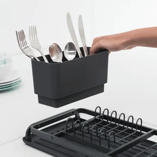 Brabantia Suszarka do naczyń Brabantia mała grafitowa 117268 - Suszarki do naczyń - miniaturka - grafika 3