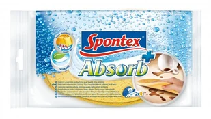 Spontex Gąbka celulozowa Absorb wielofunkcyjna 2szt - Ściereczki, gąbki, czyściki - miniaturka - grafika 3