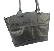 Torebki damskie - Magre (PL) Torebka Skórzana (PL) VIOLETTA Skóra Naturalna CZARNY - miniaturka - grafika 1