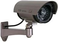 Kamery do monitoringu - Velleman atrapa kamery do z diodami LED na podczerwień i LED w kolorze czerwonym CAMD7N - miniaturka - grafika 1