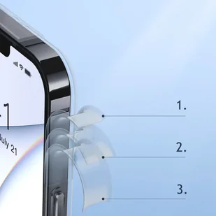 Baseus Frosted Glass Case etui pokrowiec do iPhone 13 Pro sztywna obudowa z żelową ramką czarny (ARWS000401) - Etui i futerały do telefonów - miniaturka - grafika 23