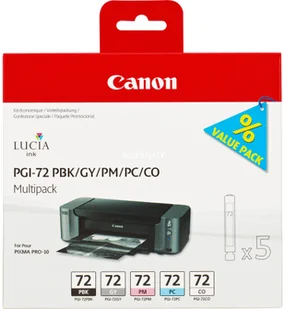Canon PGI72  (6403B007) - Tusze oryginalne - miniaturka - grafika 4