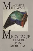 Poezja - Tchu Medytacje teatru post mortem - Andrzej Milewski - miniaturka - grafika 1
