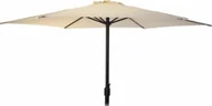 Parasole ogrodowe - DLGTP Parasol ogrodowy w kolorze kremowym z korbkę 3m K-FD4300600 - miniaturka - grafika 1