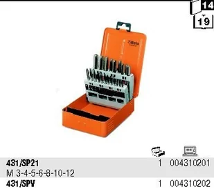 BETA PUDEŁKO DO 431/SP21 PUSTE 431/SPV - Gwintowniki - miniaturka - grafika 2
