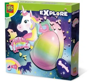 Ses NL Kreatywna zabawa - Wylęganie jednorożca z jajka - Zabawki kreatywne - miniaturka - grafika 2