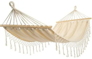 ROYOKAMP Hamak ROYOKAMP 200 x 100 cm Biały - Hamaki - miniaturka - grafika 2