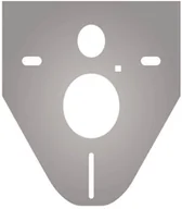 Stelaże i zestawy podtynkowe do WC - Durasan Mata izolująca do umywalki podwieszanej - miniaturka - grafika 1