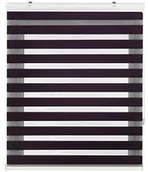 Rolety - Blindecor blindecor ND100  roleta podwójnie plecione, w dzień i w nocy, fioletowy, 120 x 180 cm 150130520 - miniaturka - grafika 1