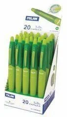 Milan Długopis Capsule zielony (20szt) - Długopisy - miniaturka - grafika 2