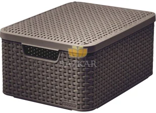 Curver Koszyk Style z pokrywą 618006_CURVER - Pudła i pojemniki do przechowywania - miniaturka - grafika 3