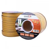 Moskitiery - Inter-S Uszczelka do okien i drzwi Inter-s Motive brązowa typ D 7,5x9mm 1mb - miniaturka - grafika 1